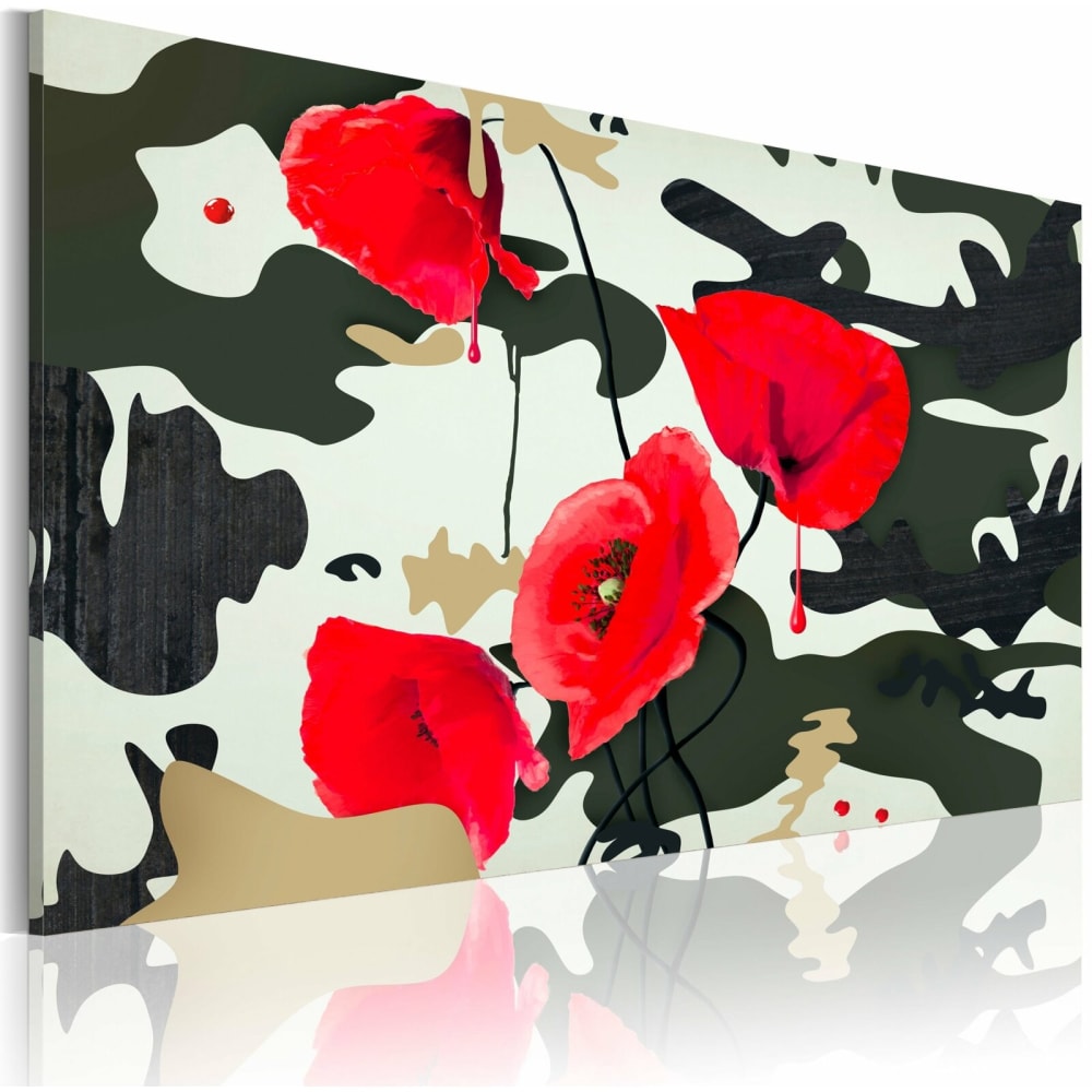 Tableau peinture de guerre