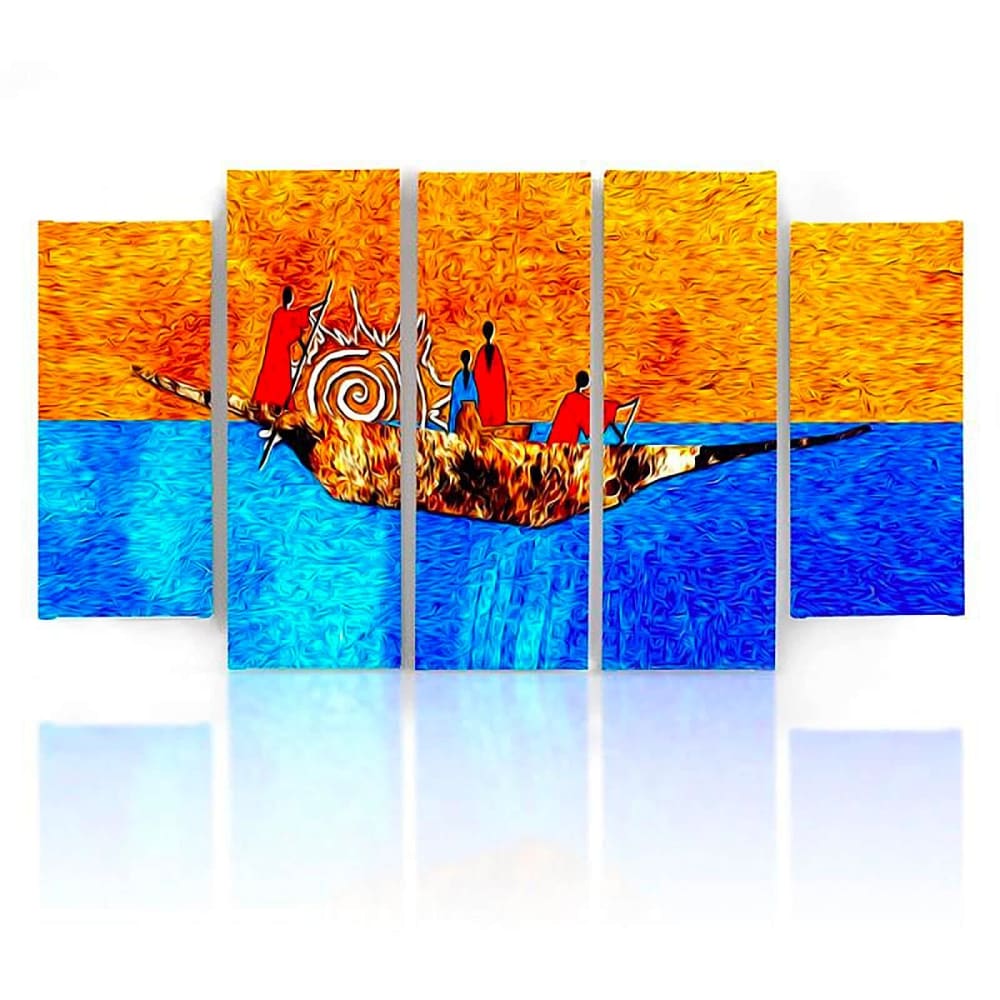 Tableau sur le bateau 250 x 120 cm