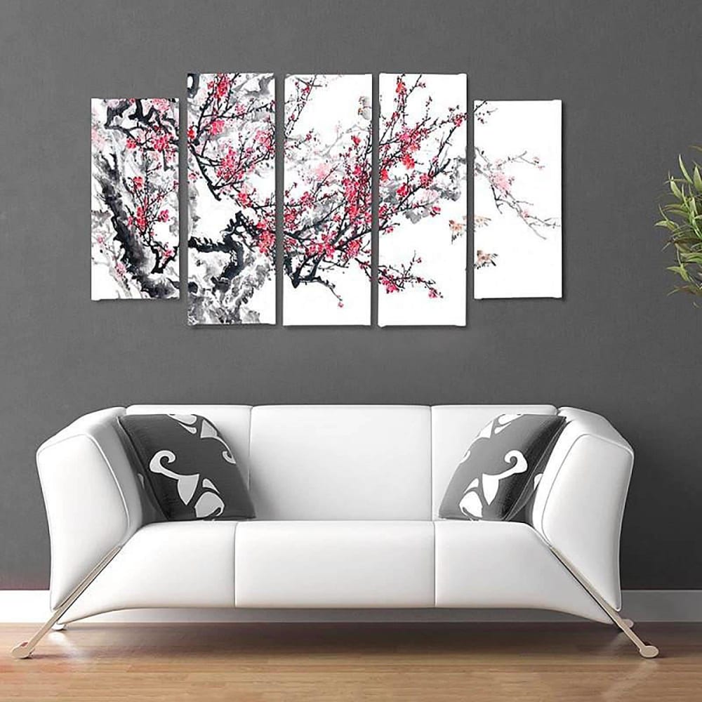 Tableau cerisier japonais 250 x 120 cm