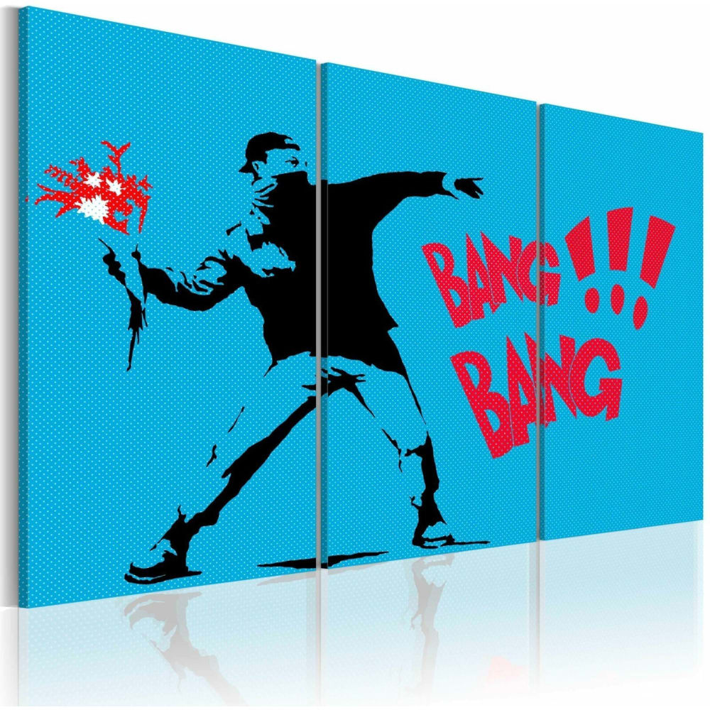 Tableau bang bang! triptyque