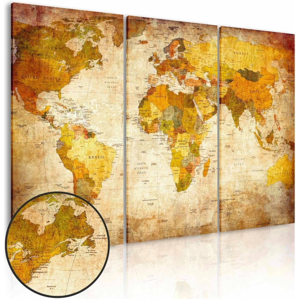 Tableau voyages antiquités 120 x 80 cm