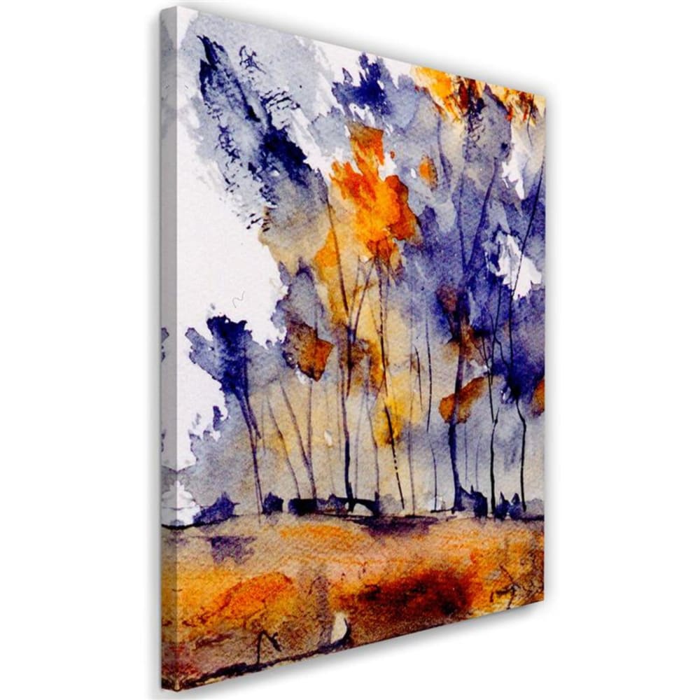 Tableau arbres abstraits 80 x 120 cm