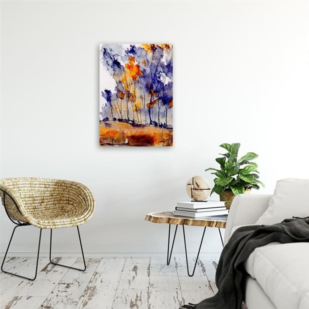 Tableau arbres abstraits 80 x 120 cm