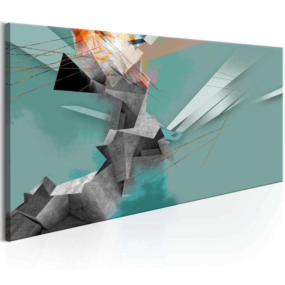 Tableau folie géométrique 120 x 60 cm
