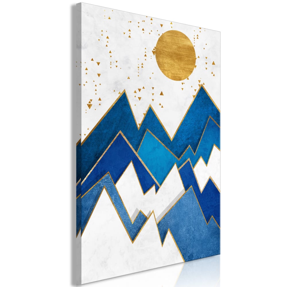 Tableau Snowy Peaks Vertical 80 x 120 cm