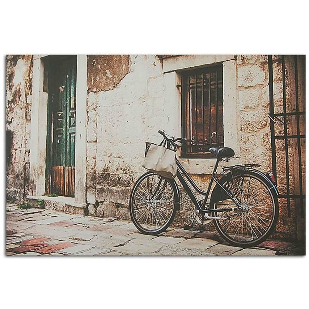 Tableau vélo rétro 120 x 80 cm