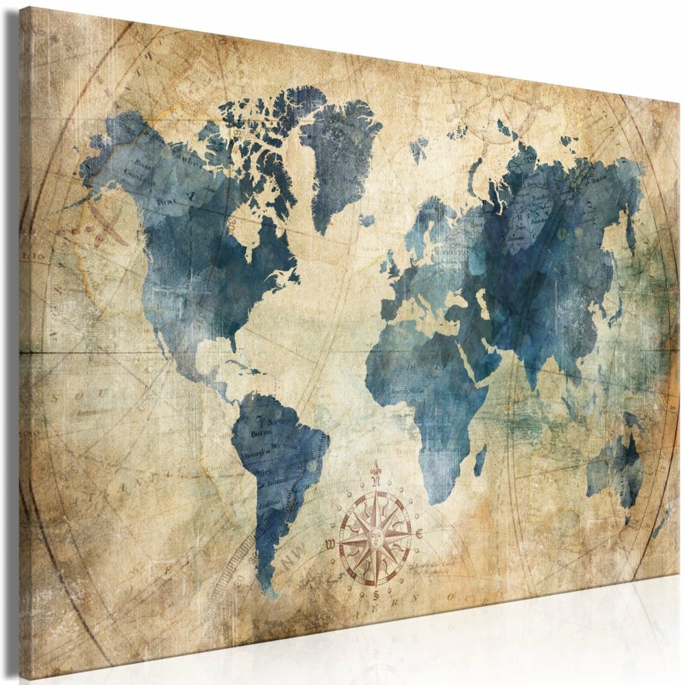 Tableau carte rétro
