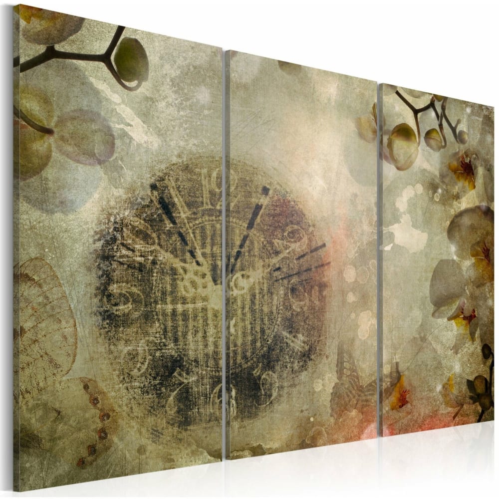 Tableau vintage, horloge
