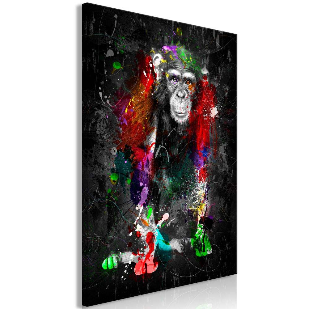 Tableau animaux colorés