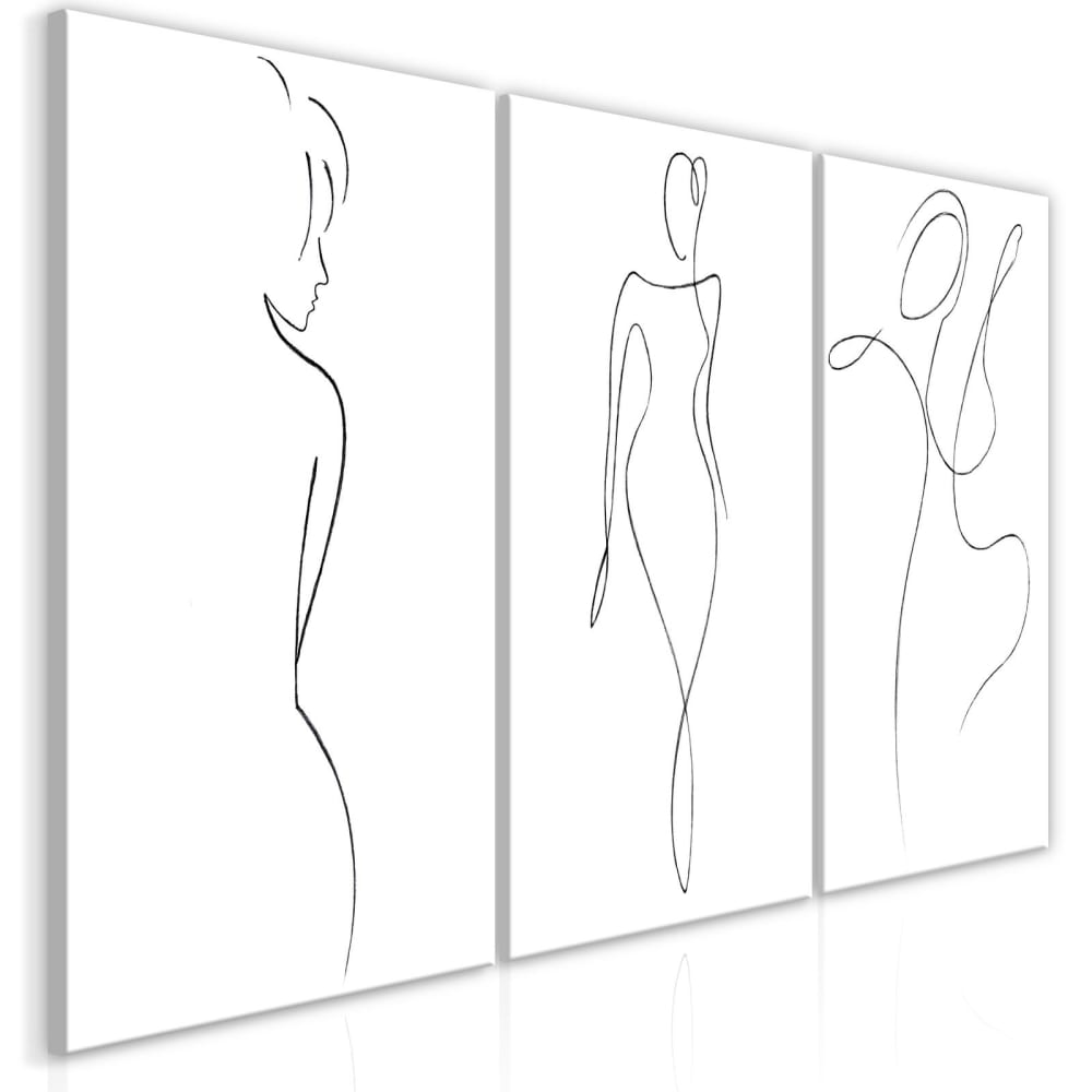 Tableau Silhouettes (Collection) 120 x 60 cm