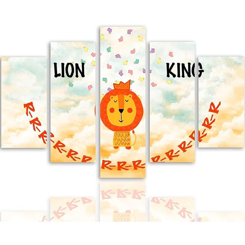 Tableau le roi lion 250 x 120 cm