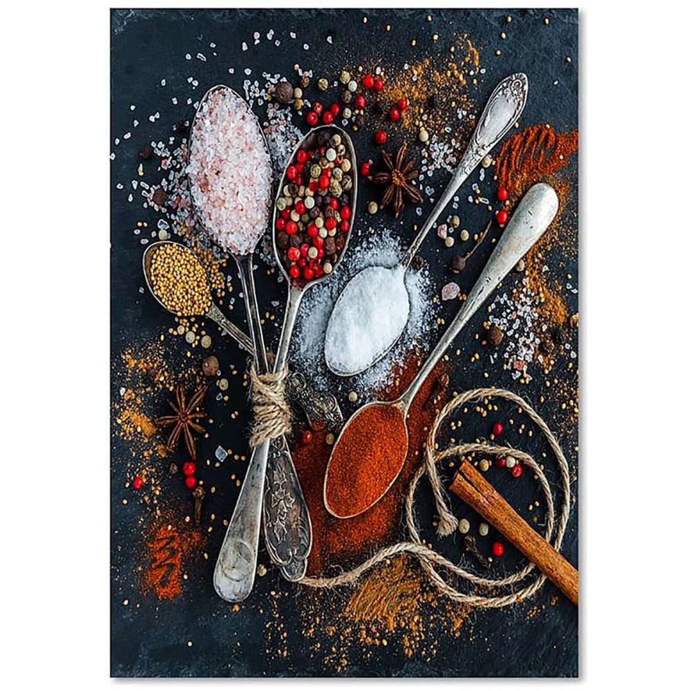 Tableau epices 2 80 x 120 cm