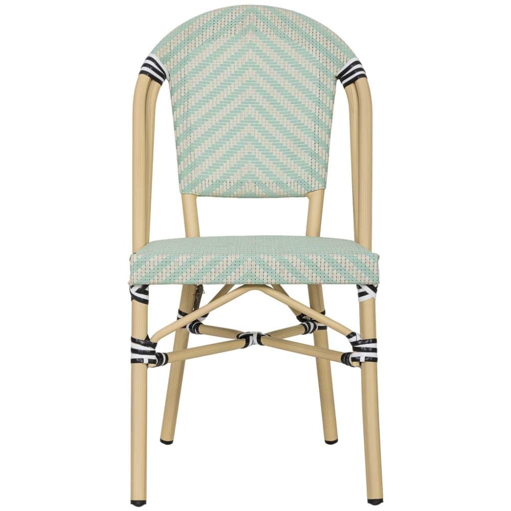 Rattansessel Synthetik, 46x57x88 cm, Grün - Maisons Du Monde