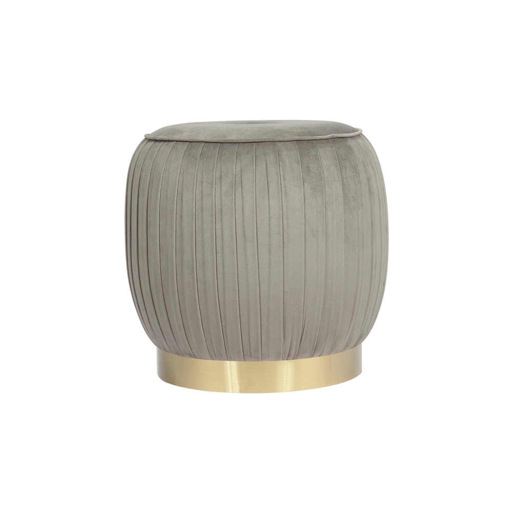 tabouret rond en polyester