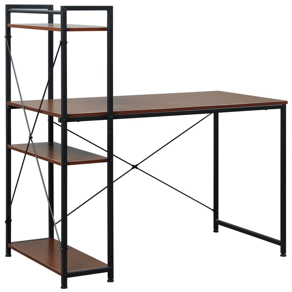 Bureau avec étagères - design industriel