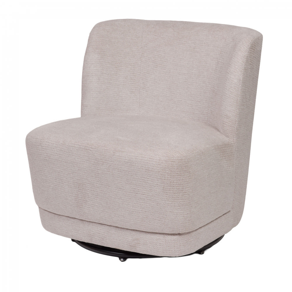 fauteuil en tissu sable