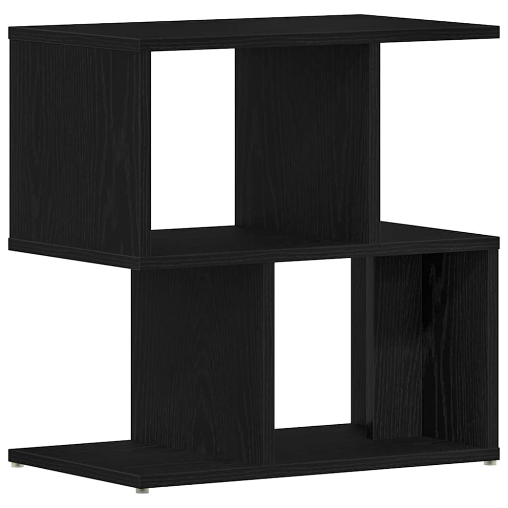 Tables de chevet en bois noir 50 x 30 x 51,5 cm