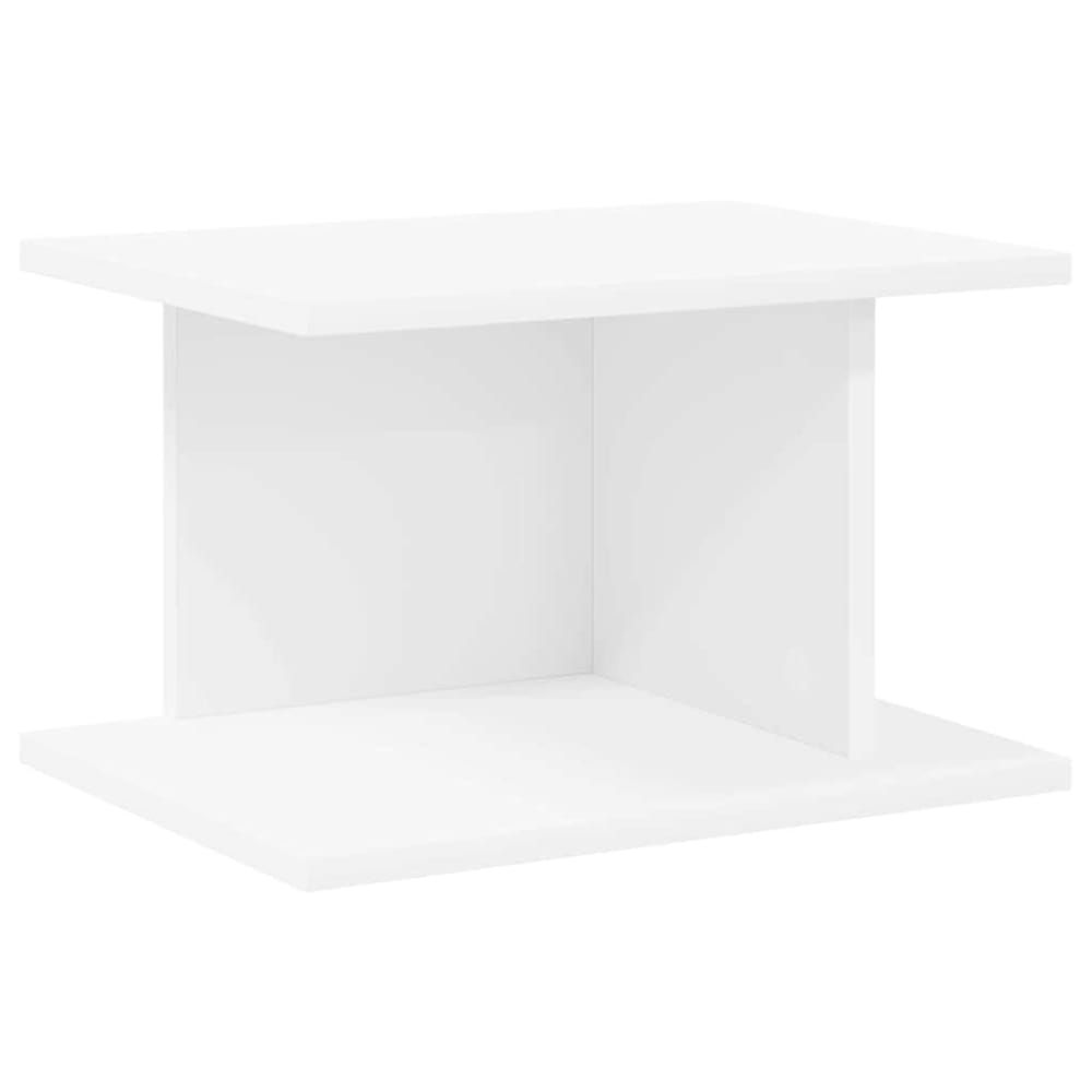 Tables de chevet en bois blanc 40 x 30 x 25 cm