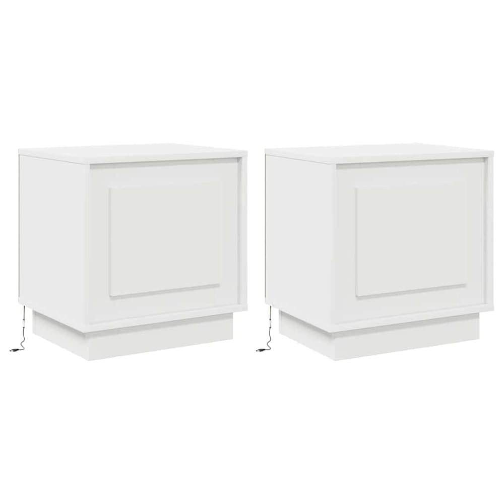Lot 2 tables chevet