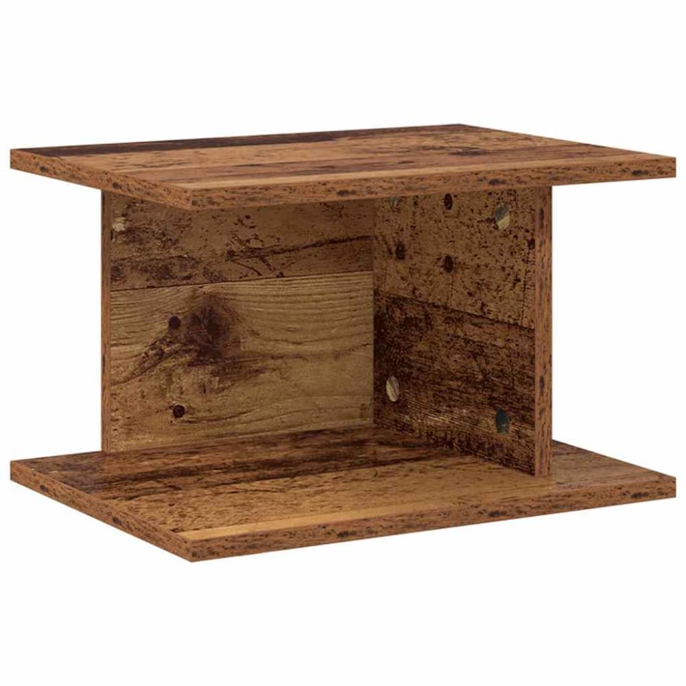Tables de chevet en bois marron 40 x 30 x 25 cm