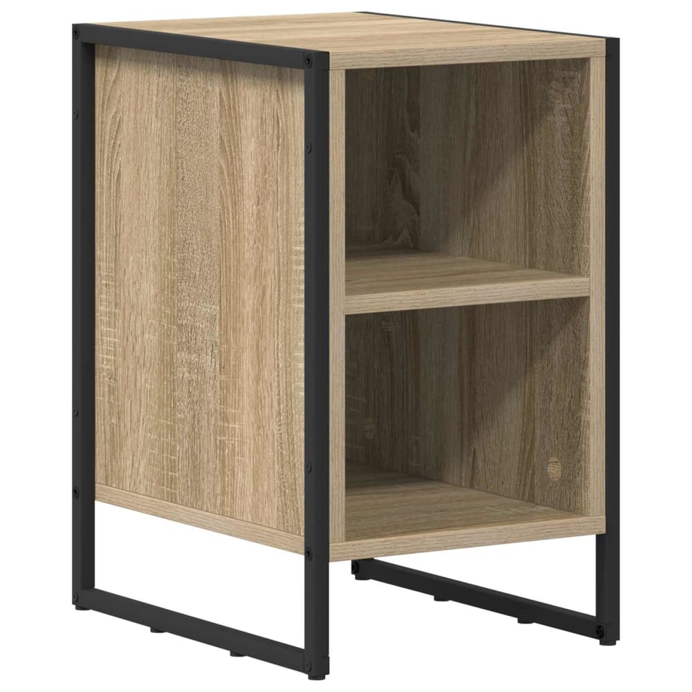 Tables de chevet en bois ambre marron 39,5 x 30 x 50 cm
