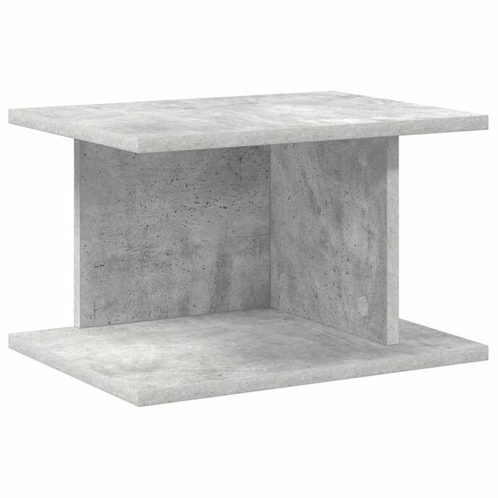 Tables de chevet en bois gris 40 x 30 x 25 cm