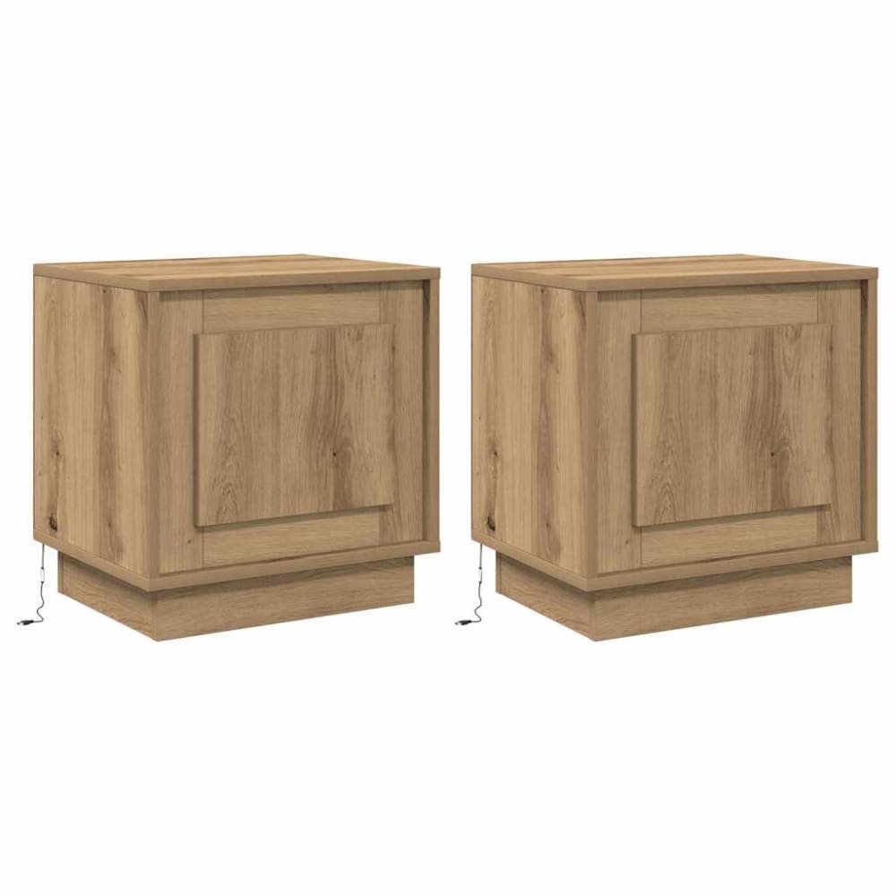 Tables de chevet bois - acajou