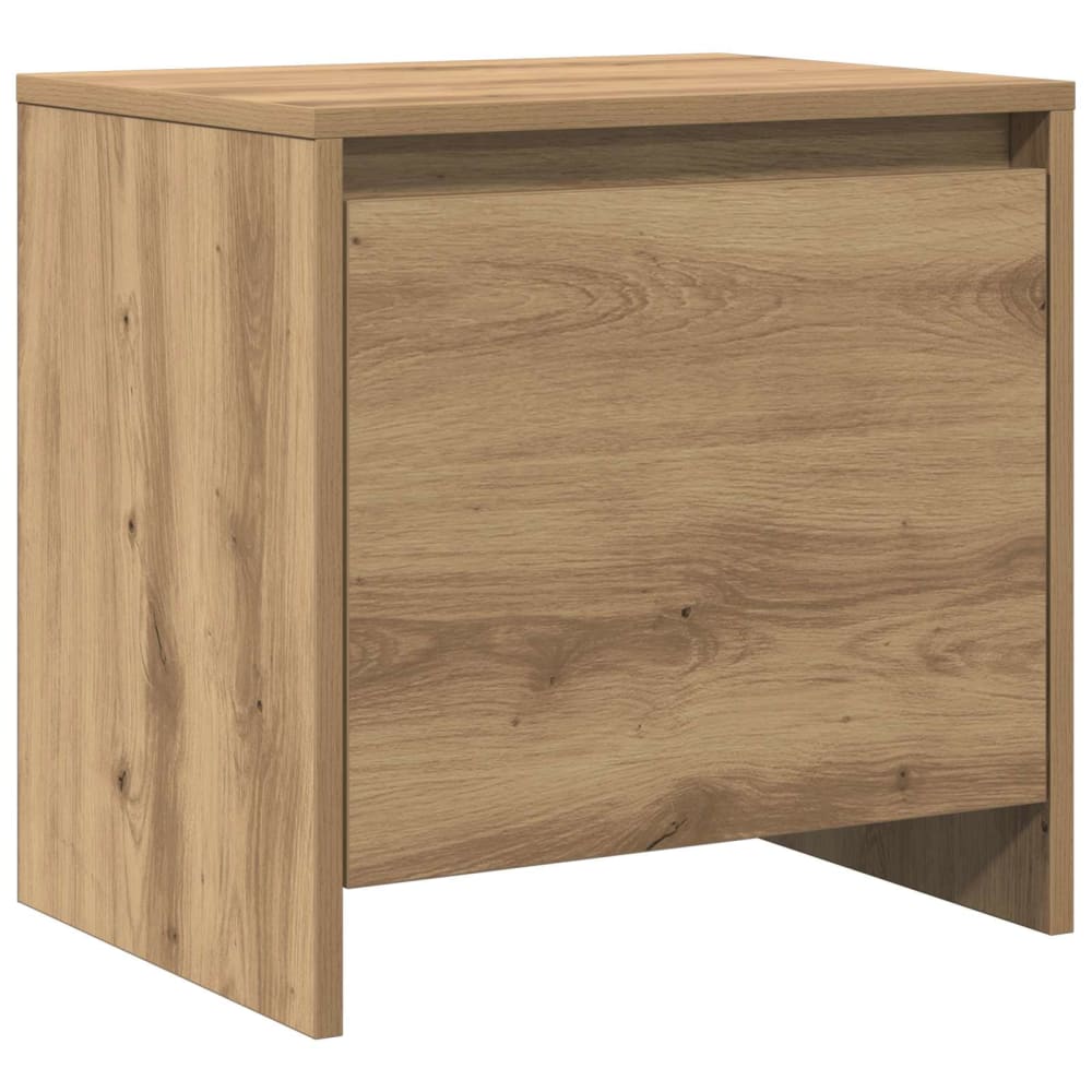 Tables de chevet en bois acajou marron 45 x 34 x 44,5 cm