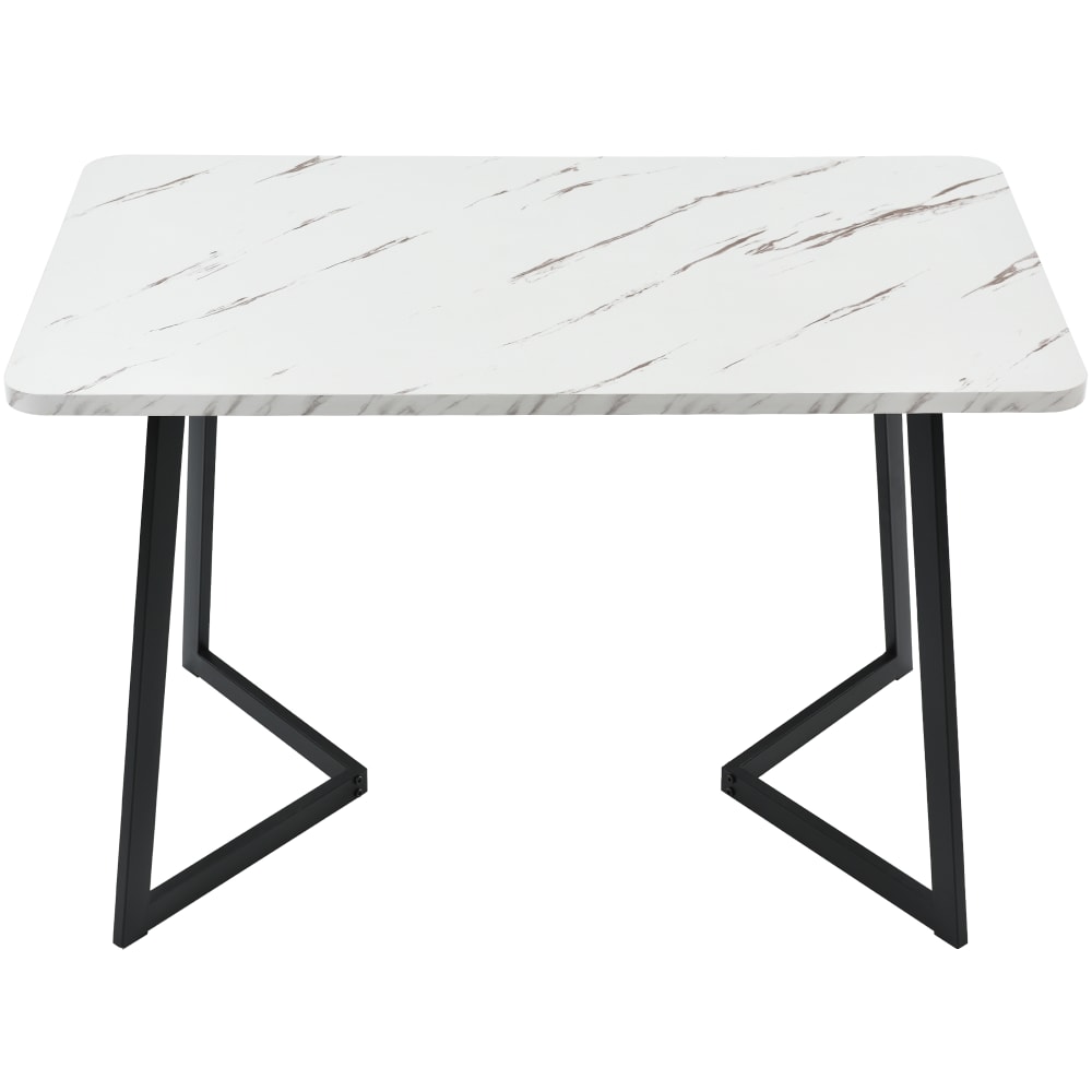 Table 117x68 cm, pieds