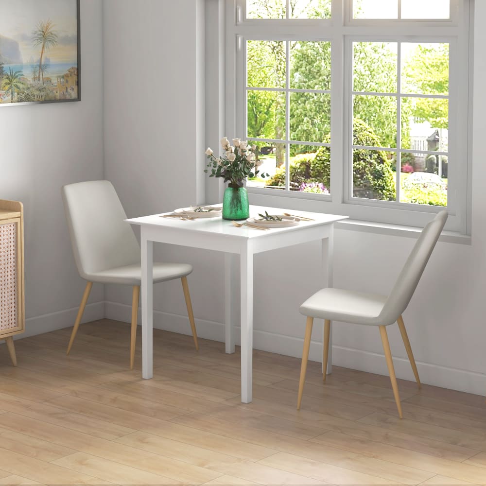 Esstisch Küchentisch quadratisch für 2 Personen Holz 75x75 cm,