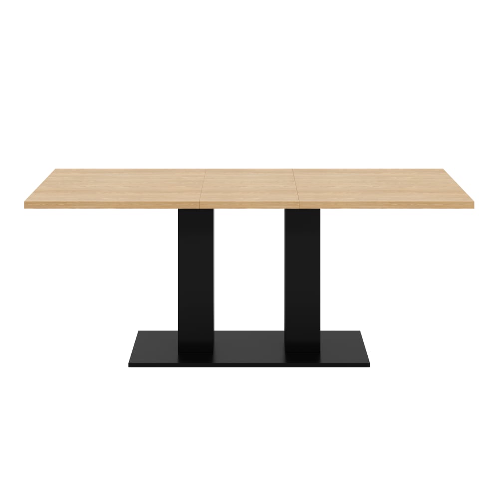 Table de salle à manger extensible 140/180x70 cm naturel