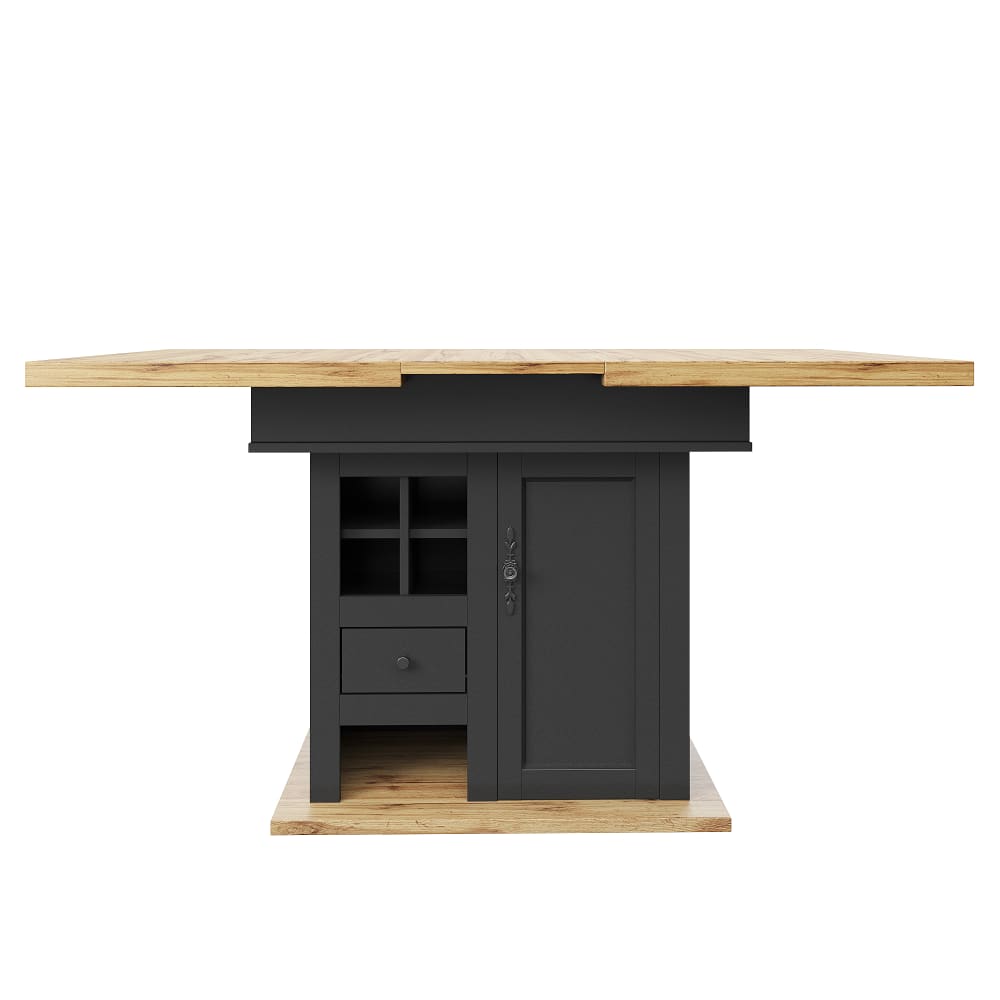 MODFU Mesa de comedor extensible con