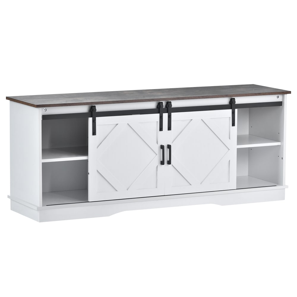 Meuble tv avec portes - coulissantes