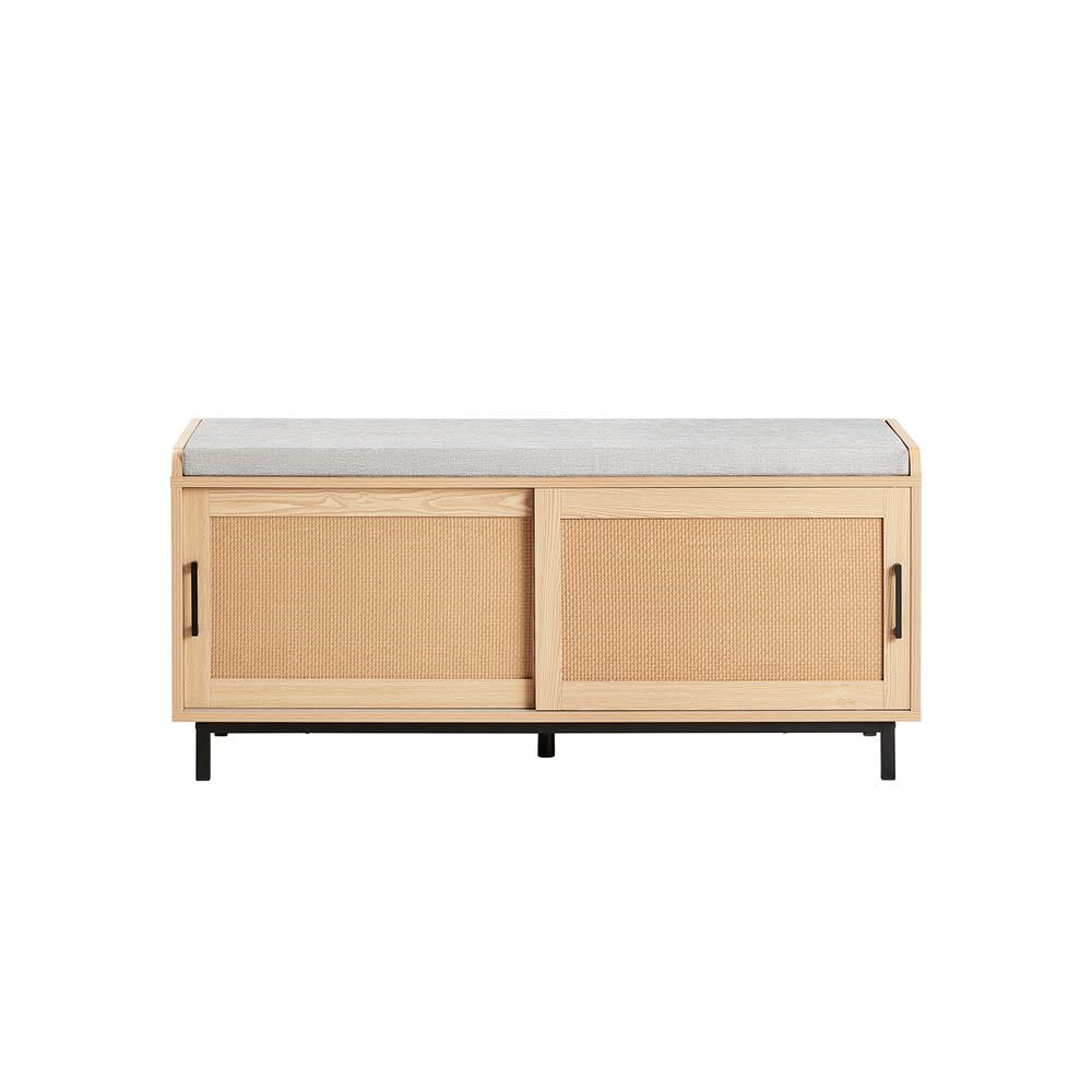 banc de rangement à