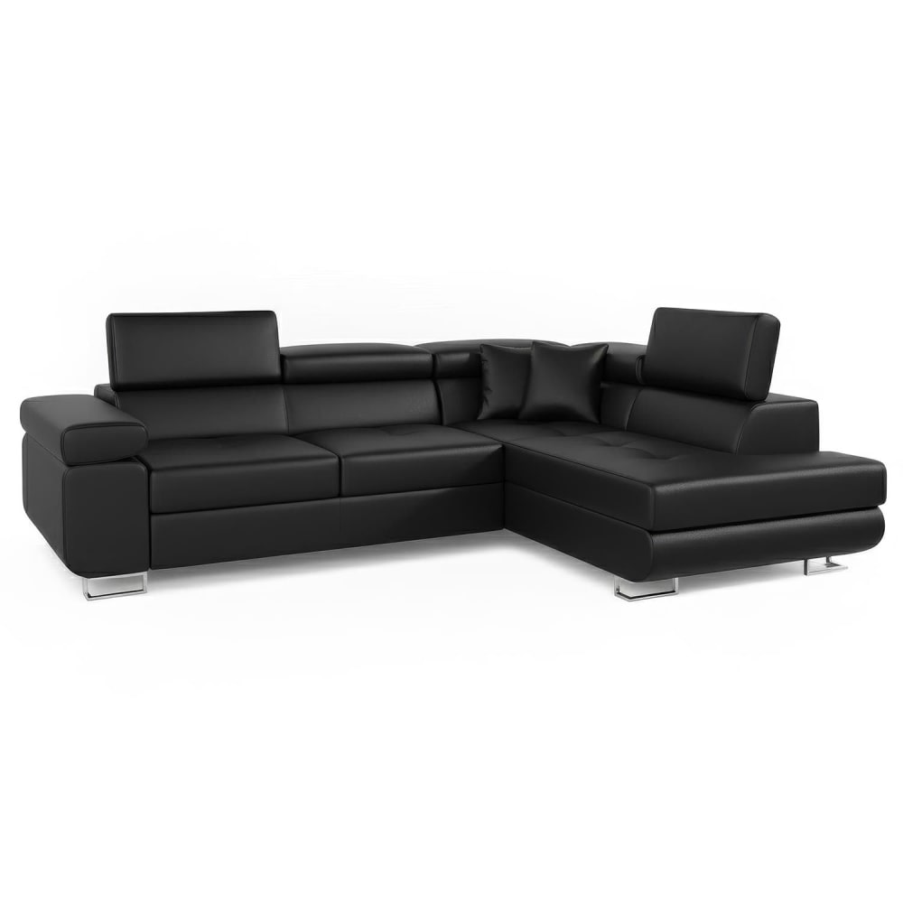 Canapé d'angle convertible - relevables