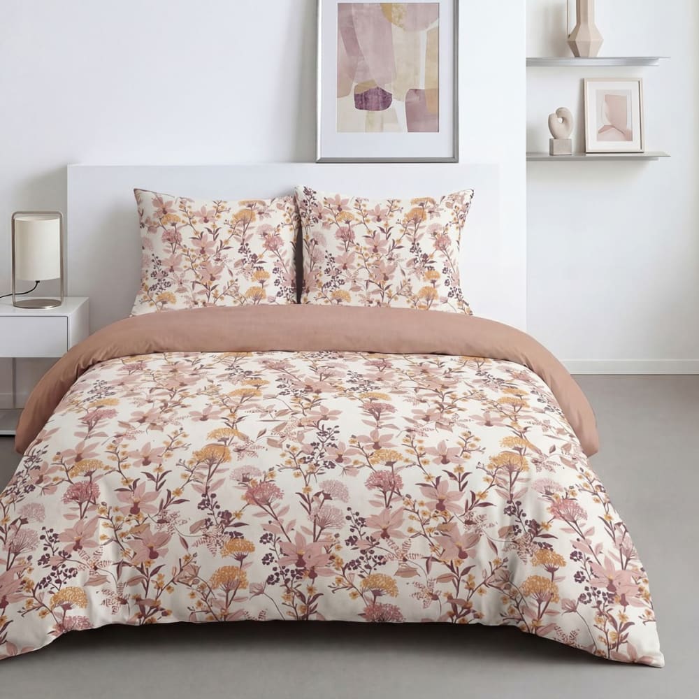 Parure de lit imprimé - floral