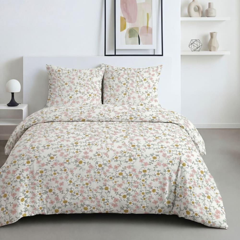Parure de lit imprimé - floral