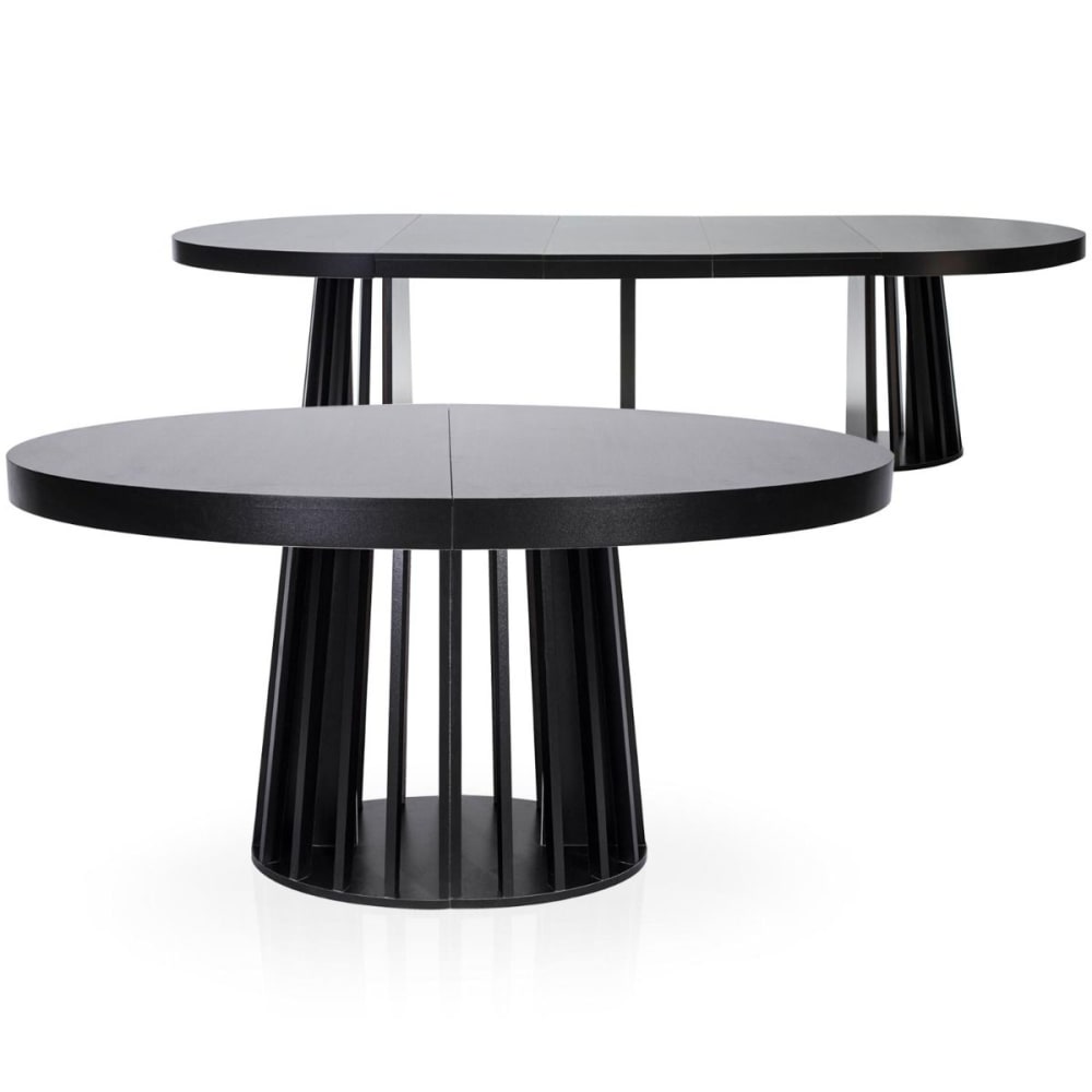 Table ovale extensible