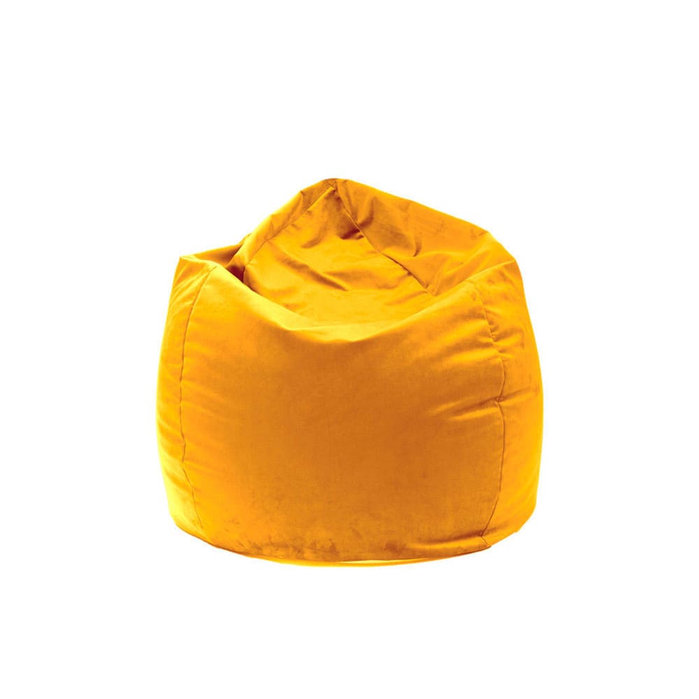 Pouf poire velours -