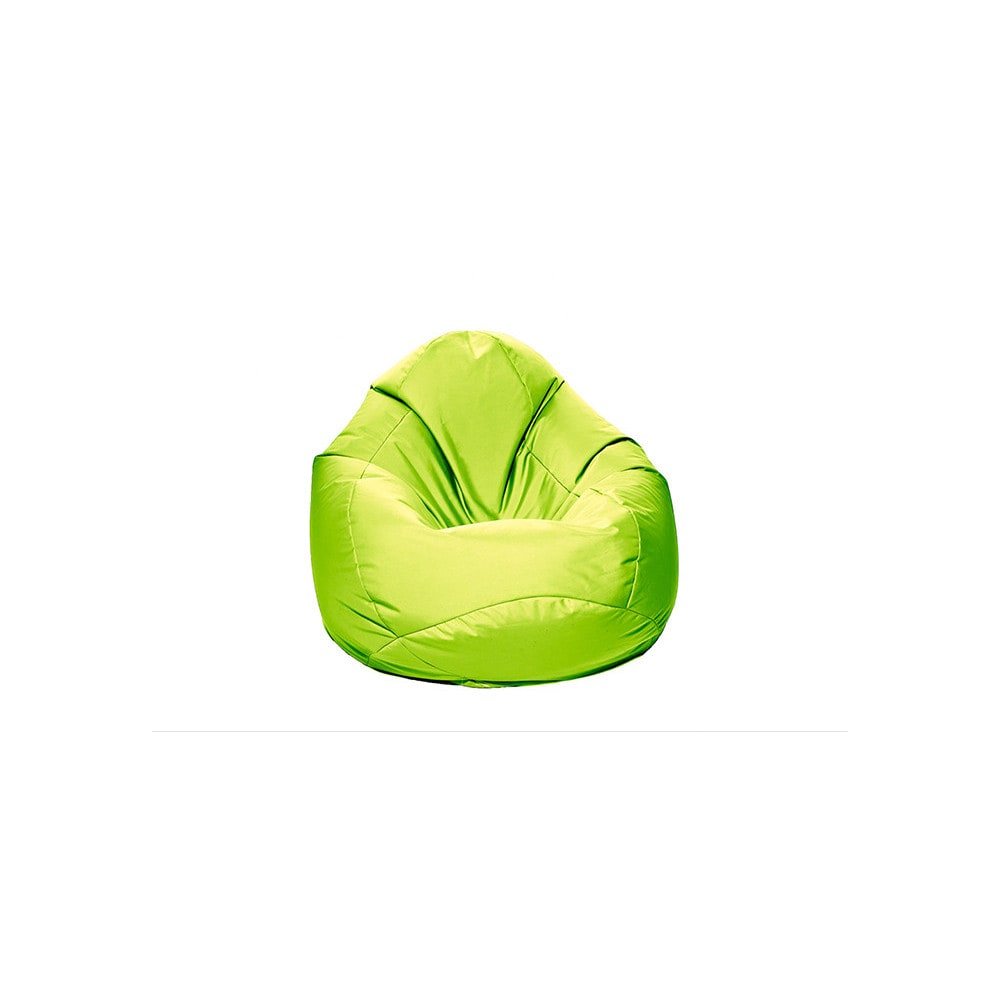 Pouf poire imperméable - vert anis