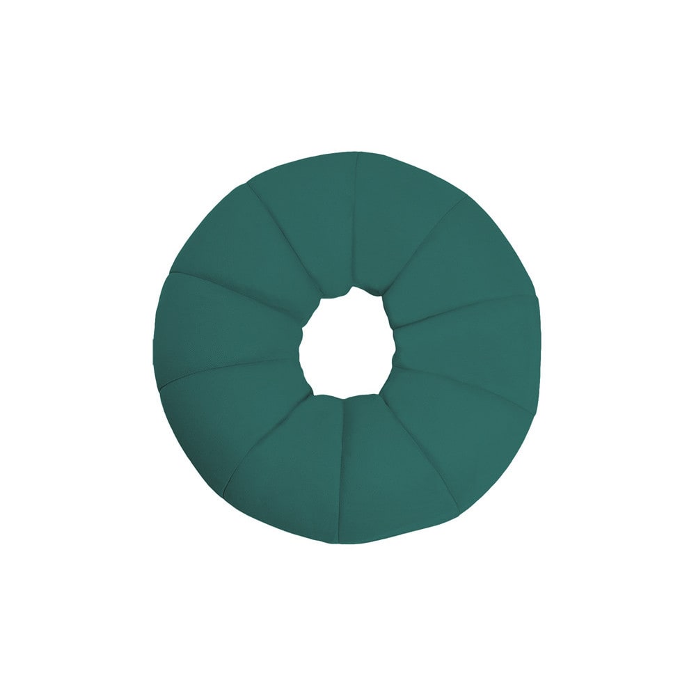Pouf rond homer - emeraude