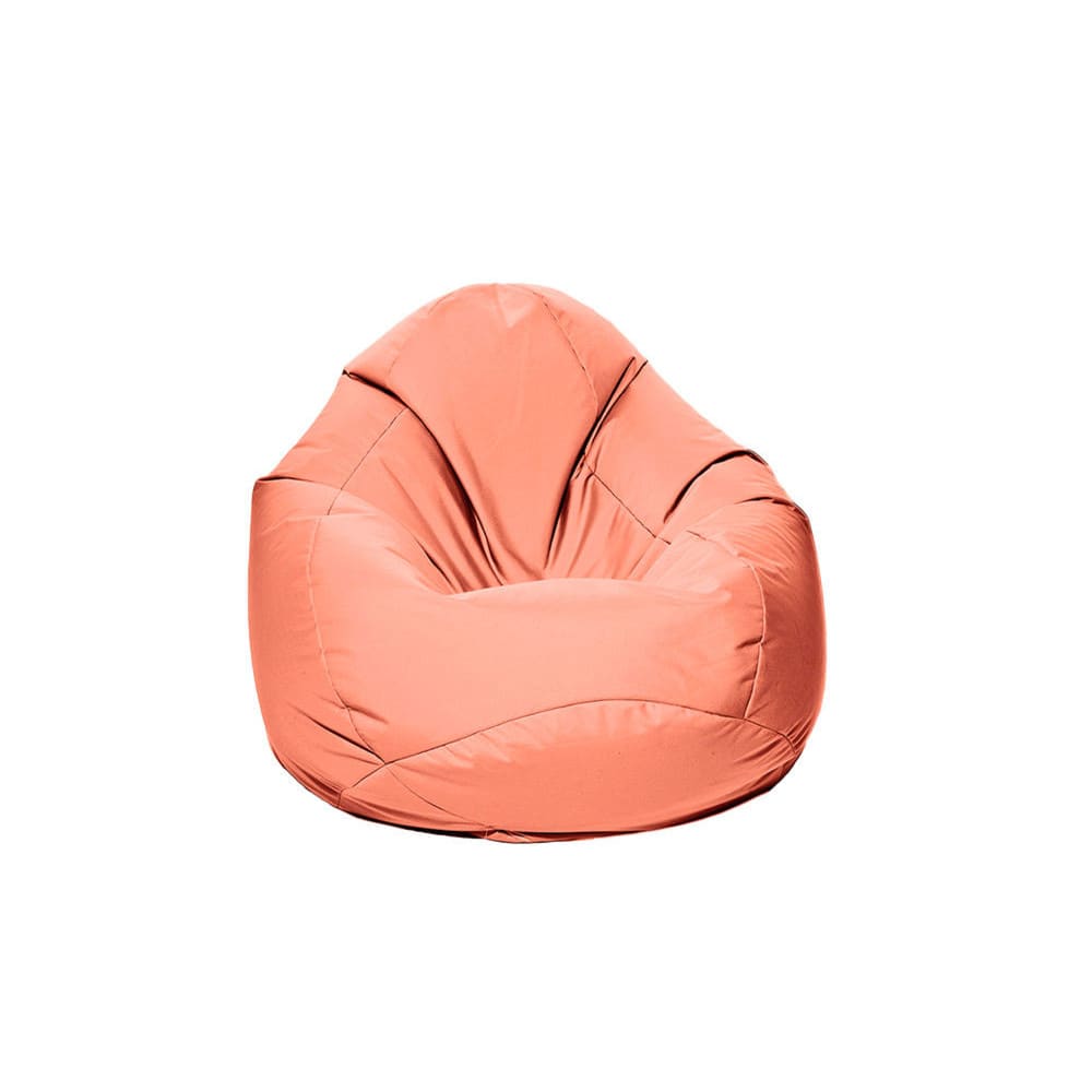 Pouf poire imperméable - peach