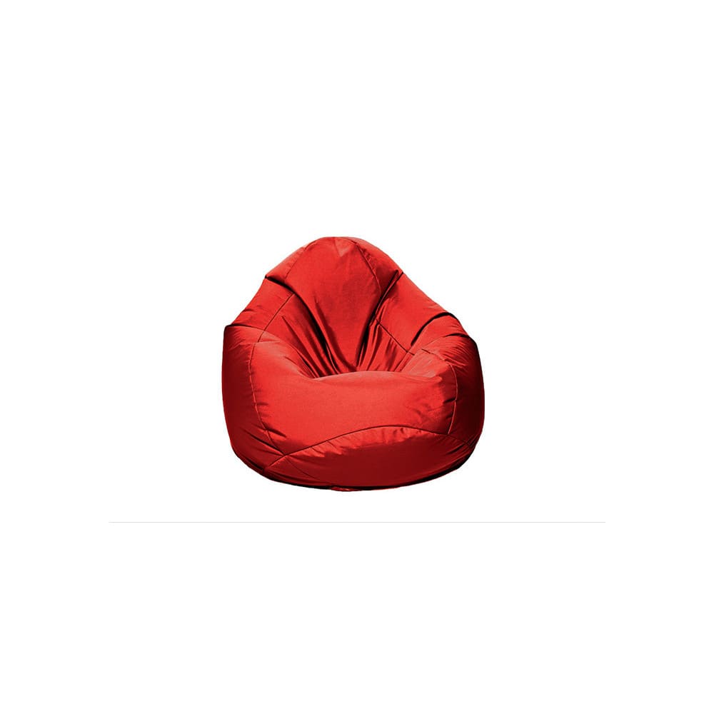 Pouf poire imperméable - rouge