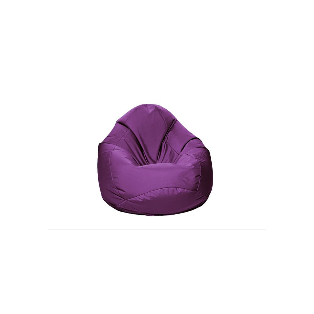 Pouf poire imperméable - aubergine
