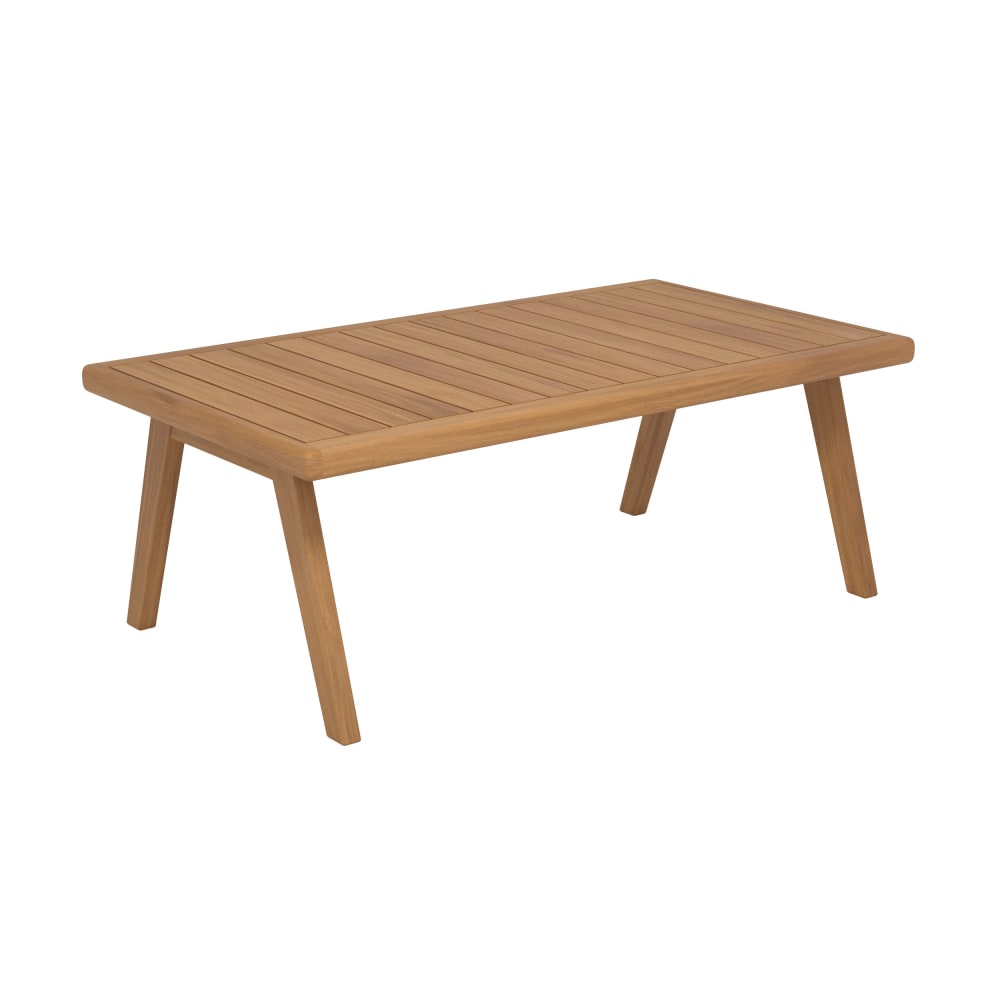 Table basse de jardin en bois d'acacia huilé