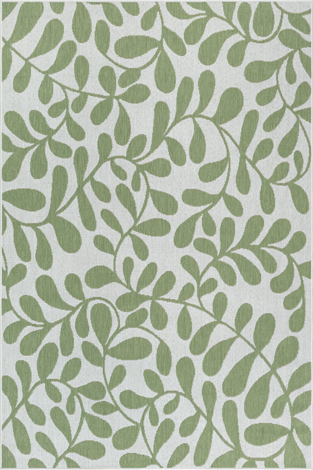 Tapis extérieur intérieur tropical, vert, 80 x 200 cm