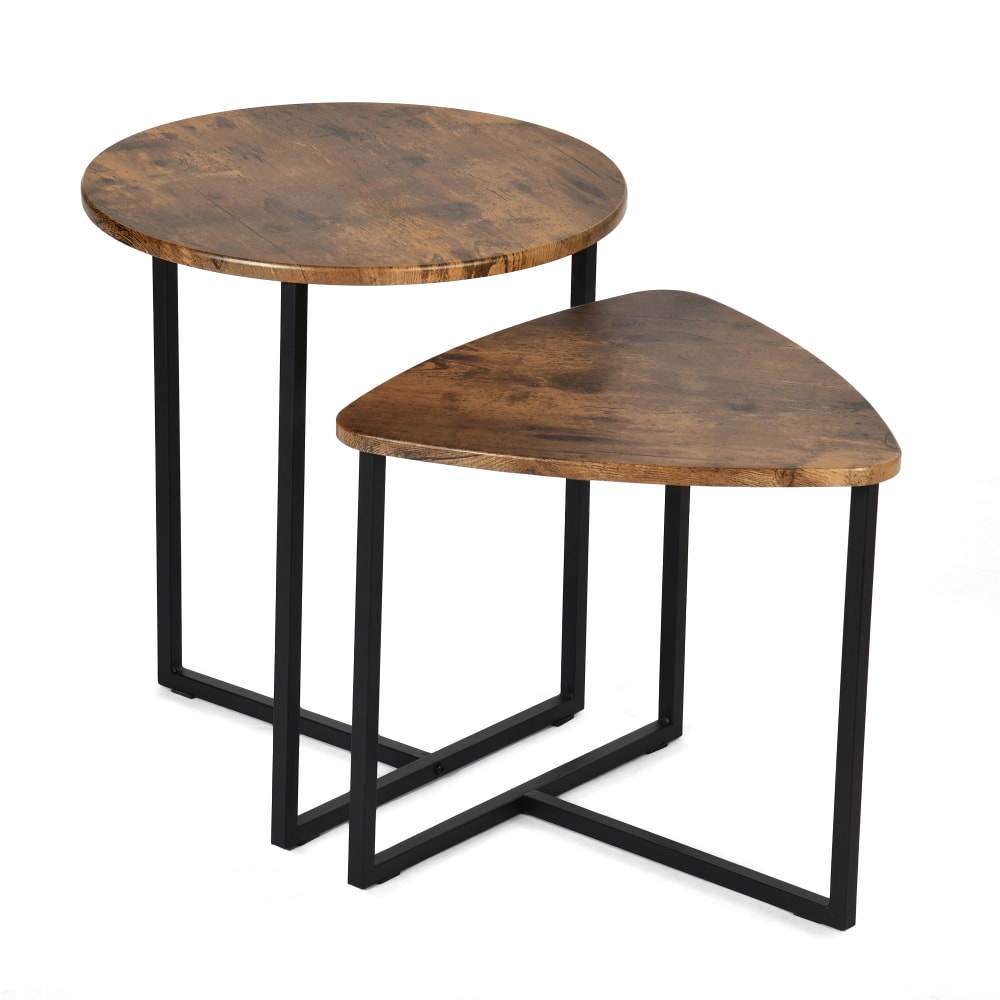 Lot de 2 tables d'appoint