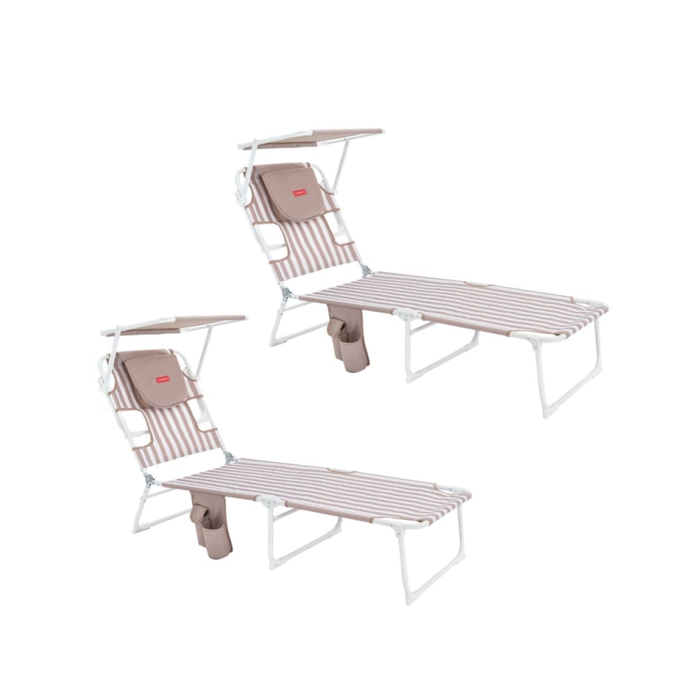 Lot 2 Chaises plage