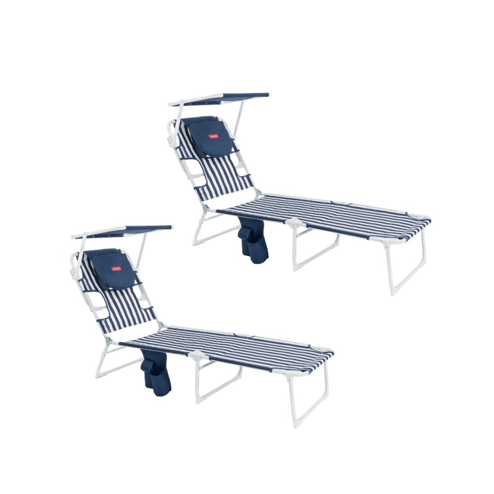 Lot 2 Chaises plage