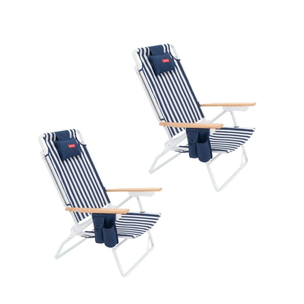 Lot 2 Chaises plage